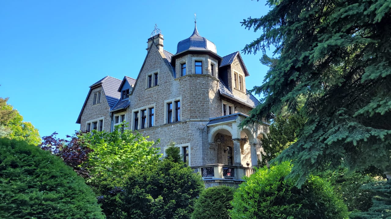 Außenansicht Schlosshotel Stecklenberg