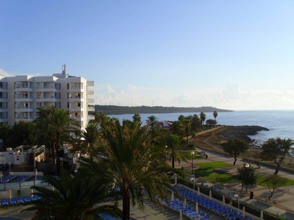 Blick von unserem Balkon Aparthotel Playa Dorada
