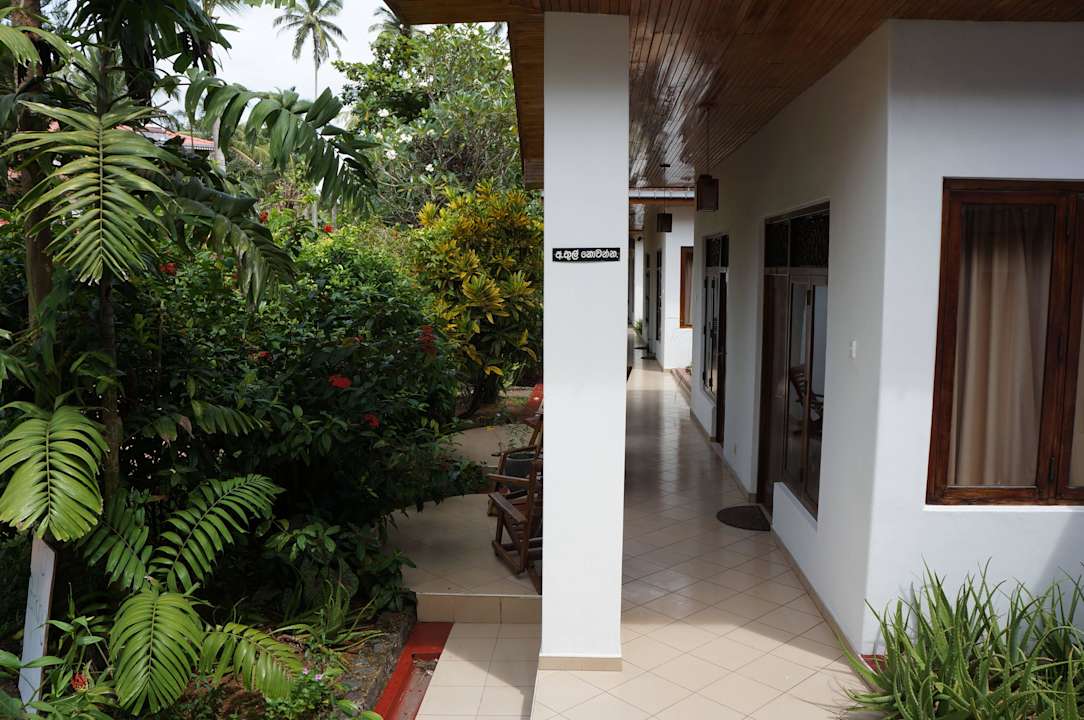 Entrance to the rooms  Guesthouse Tandem