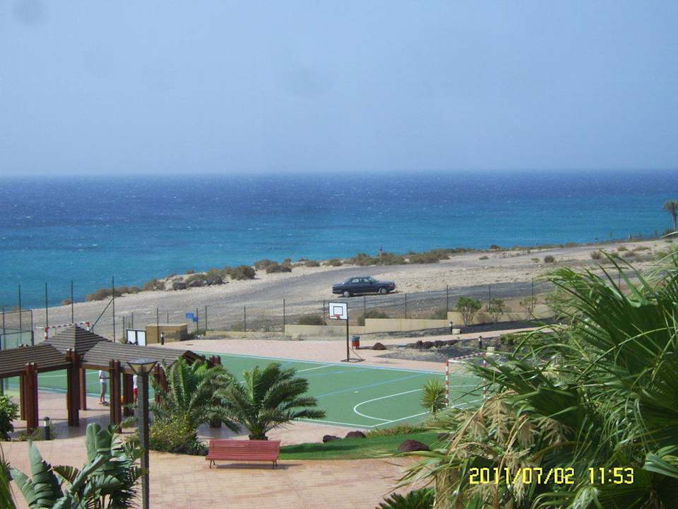 Blick von Poolanlage H10 Tindaya