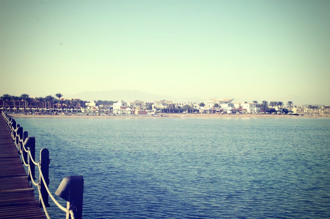 Вид с причала Stella Beach Resort & Spa Makadi Bay