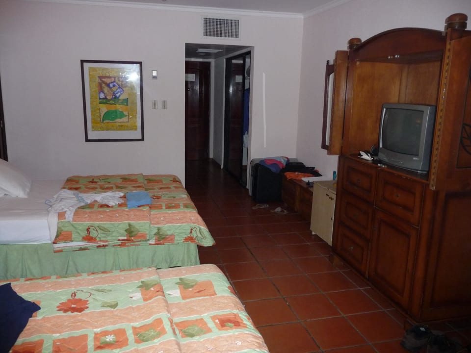 Unser Zimmer mit Klimaanlage Marien Puerto Plata