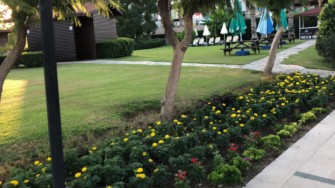 Gartenanlage Arcanus Hotels Sorgun