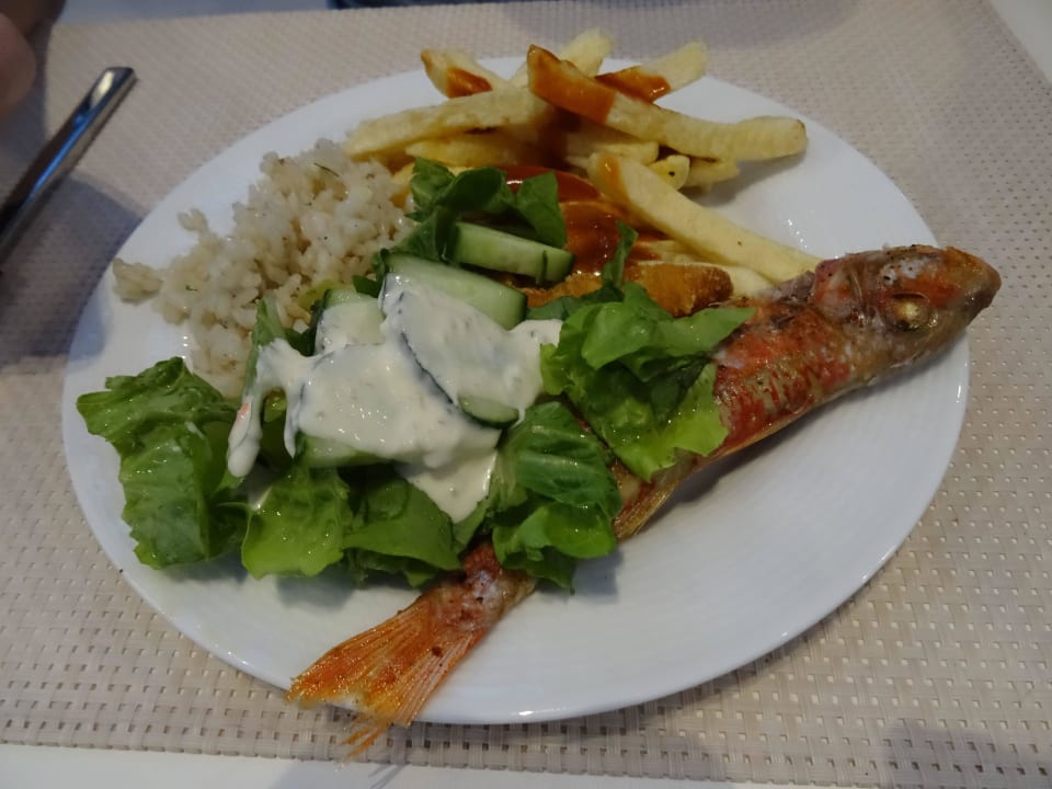 Abendessen Caravia Beach Hotel