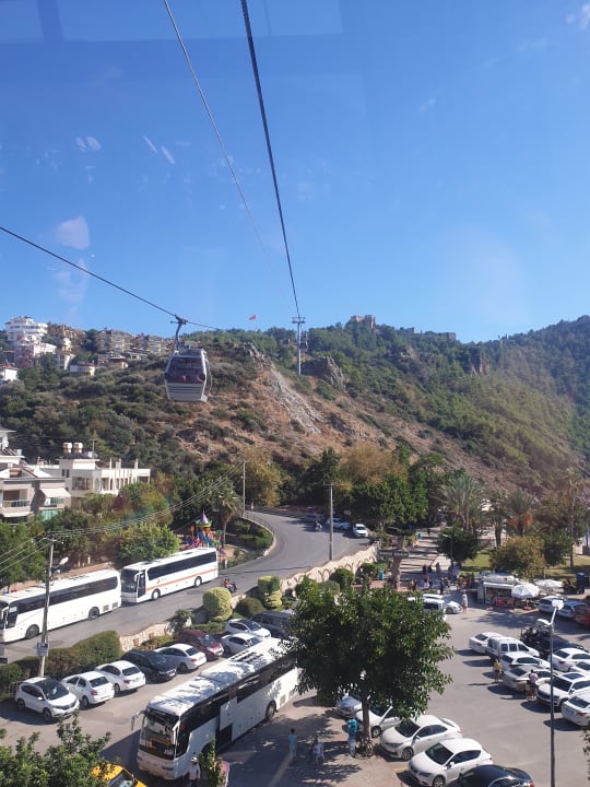 Ausblick Hotel Aslan City Kleopatra