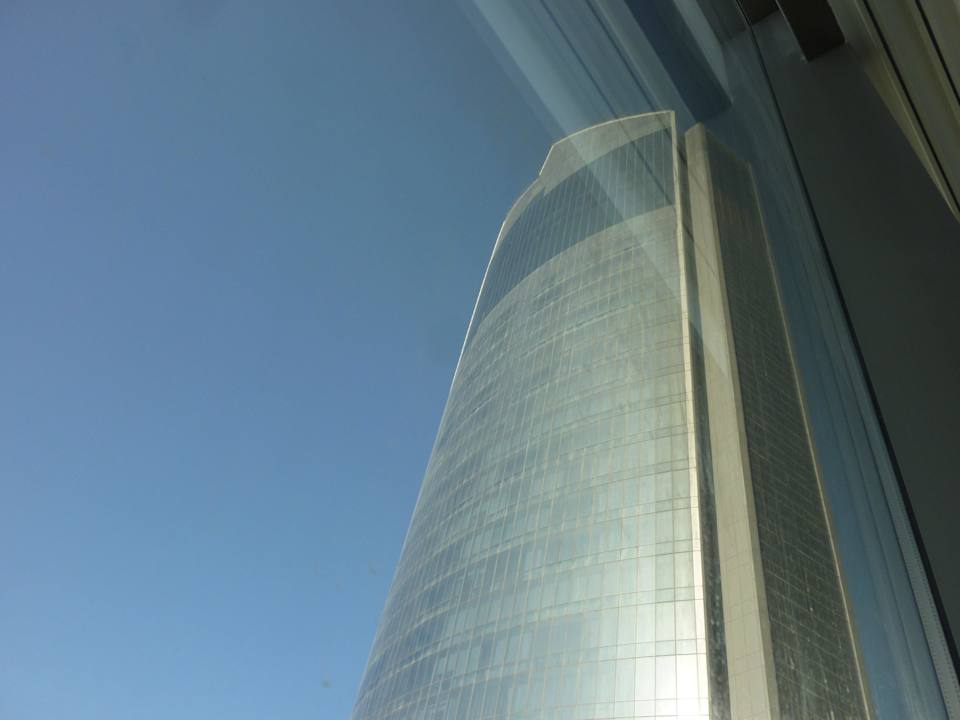 48 Etage Blick zu Meerseite Conrad Abu Dhabi Etihad Towers
