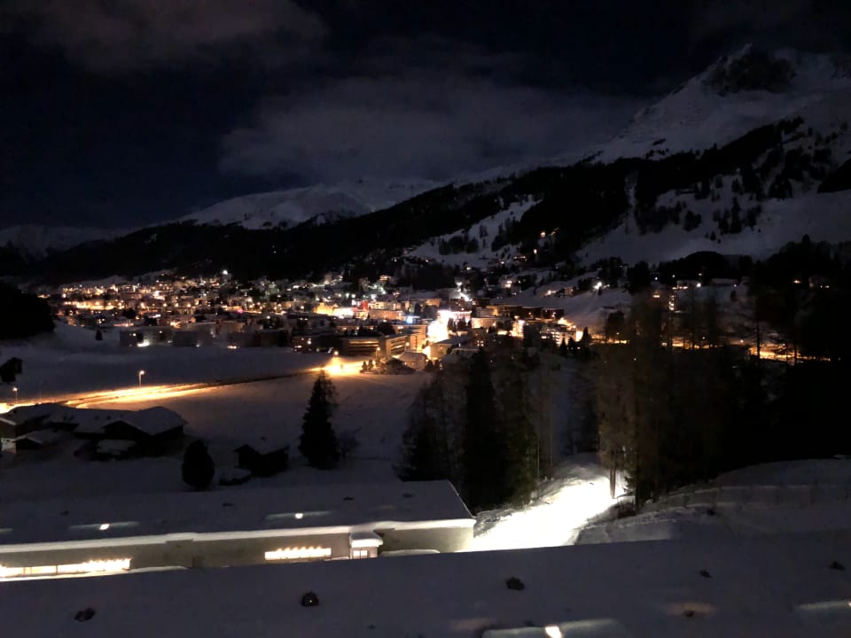 Bei Nacht AlpenGold Hotel Davos