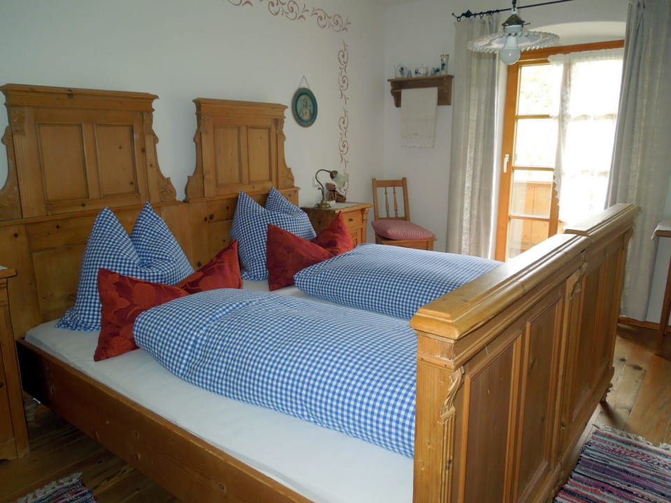 Doppelbett Gästehaus Lechner