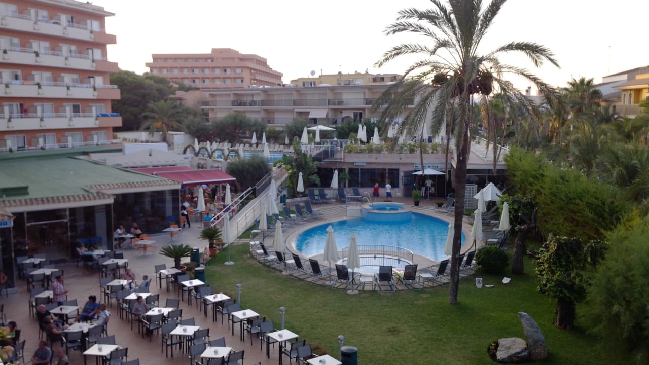 Blick vom Balkon Caprice Janeiro Hotel & Spa