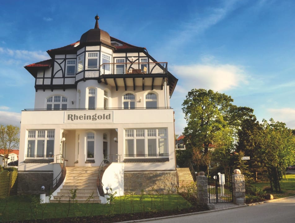 Außenansicht Villa Rheingold Ferienwohnungen Kriemhild und Brunhilde in der Villa Rheingold