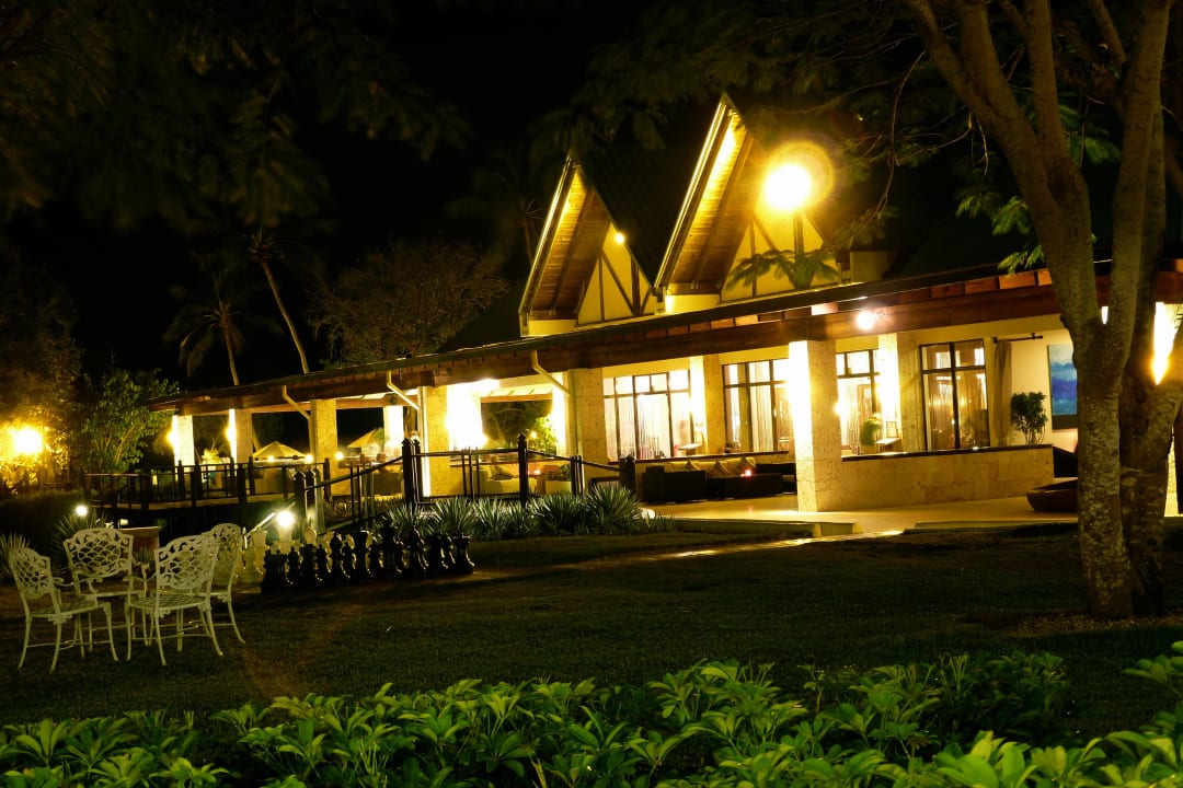 Garten und Restaurants Dreams La Romana Resort & Spa