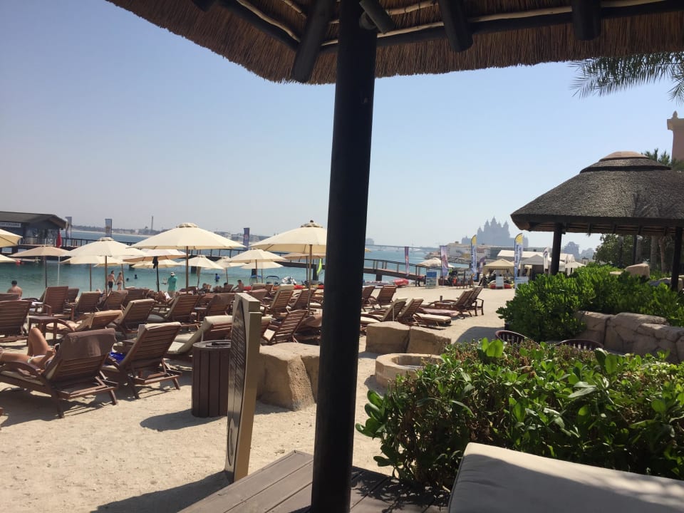Blick von der Cabana aus Sofitel Dubai The Palm Resort & Spa