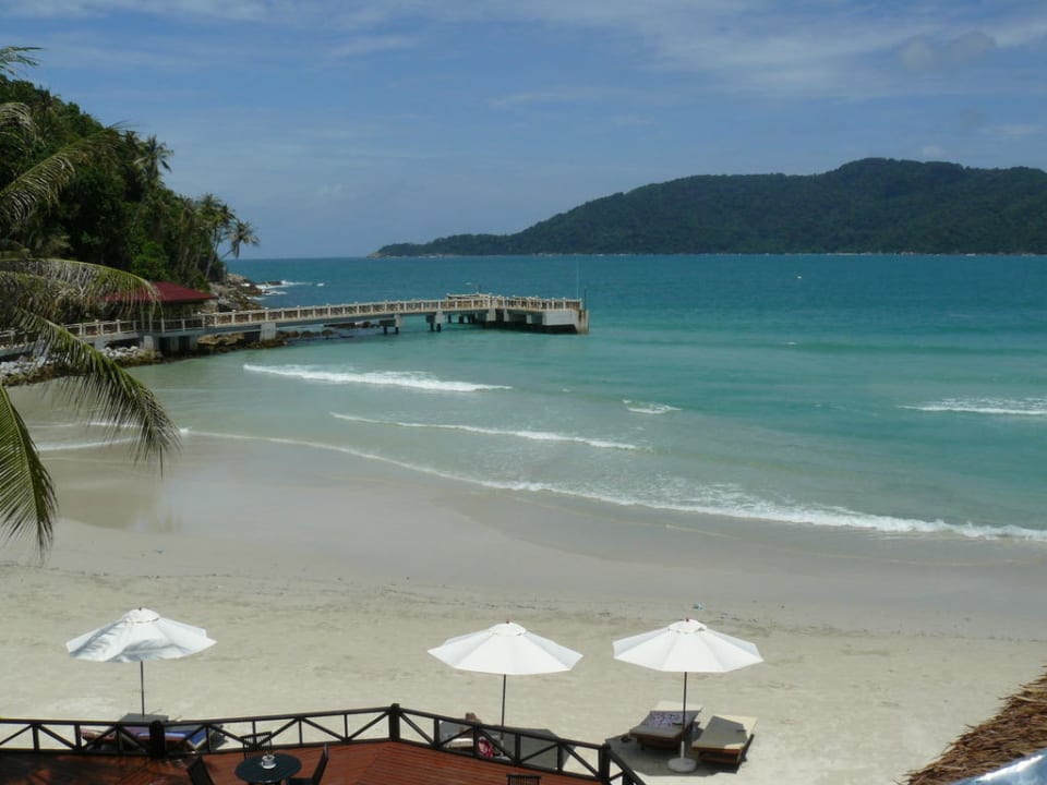 Gutes Wetter am Strand Hotel Bubu Long Beach Resort