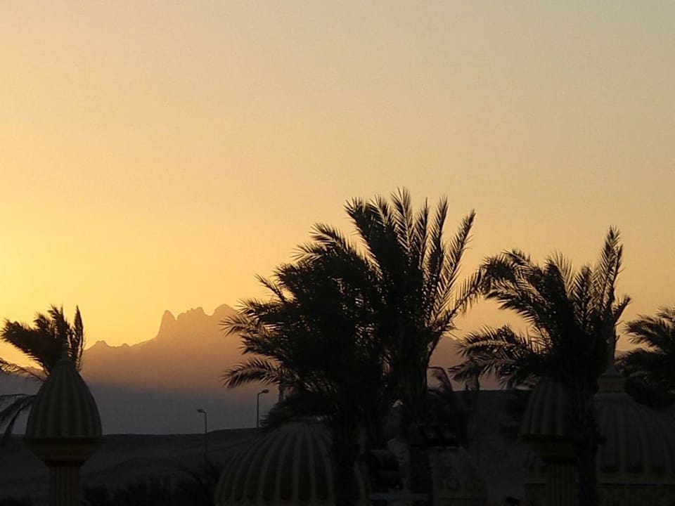 Wunderschön der Sonnenuntergang Pickalbatros Alf Leila Wa Leila Resort - Neverland Hurghada