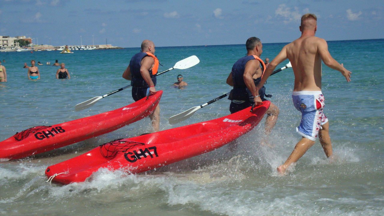 Анимация на пляже GranSerena Hotel