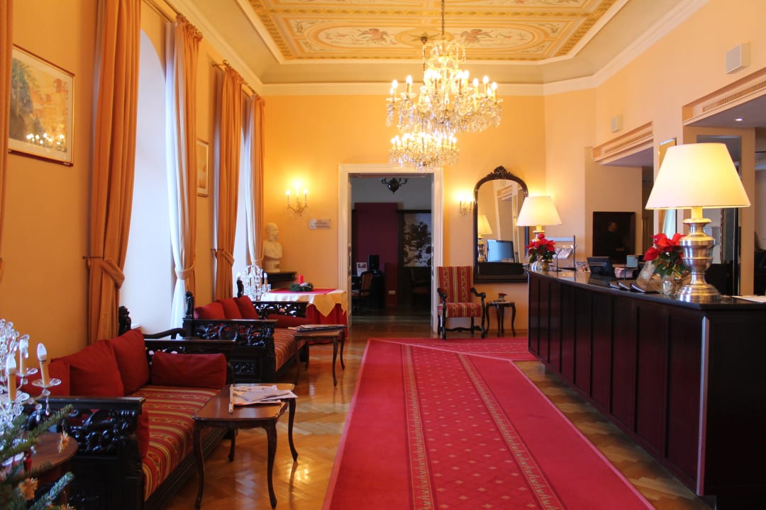 Lobby & Rezeption im Kaiserhof am 19.12.14 morgens Hapimag Resort Bad Gastein