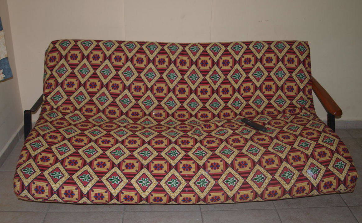 Sofa in der Küche Kleopatra Blue Life Appartements
