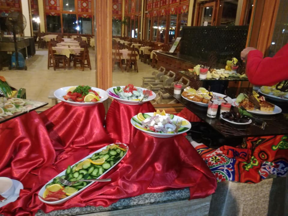 Sehr schön angerichtet! Ghazala Beach