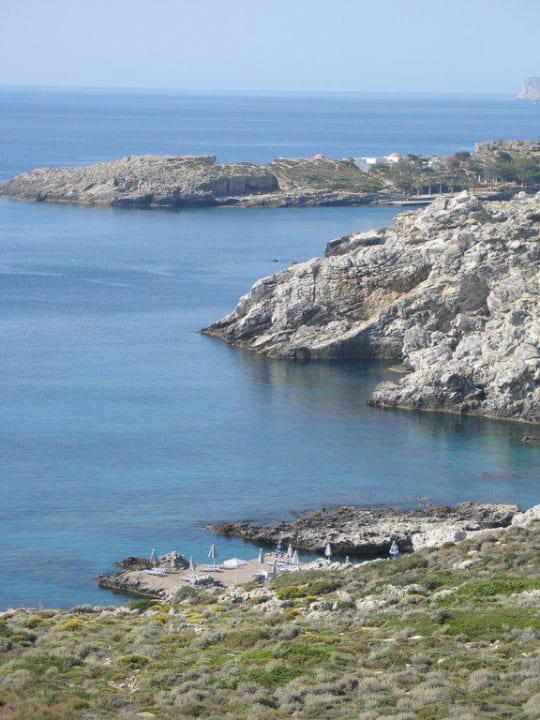 Bucht mit Blick Hotel Kalithea Mare Palace