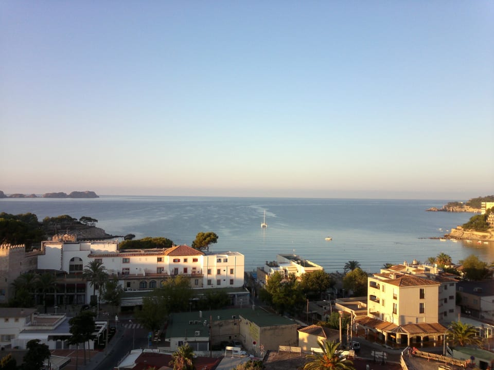 Blick aufs Meer vom Zimmerbalkon Valentin Reina Paguera