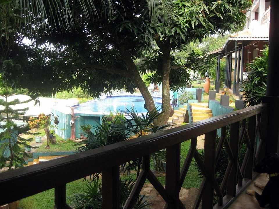 Blick von der Terrasse   Hotel Panorama