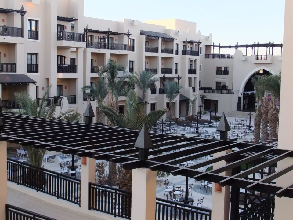 Ausblick vom Zimmer Block 4000 Steigenberger Aqua Magic