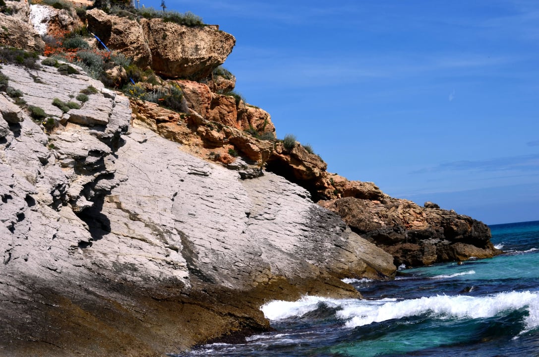 Bucht zum Strand Zafiro Cala Mesquida