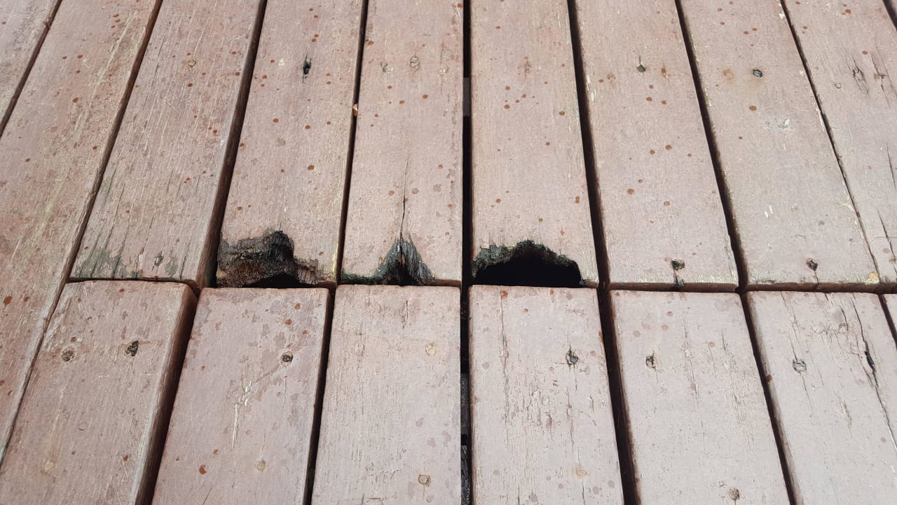 Sehr gefährlich beim barfußlaufen Khaolak Laguna Resort