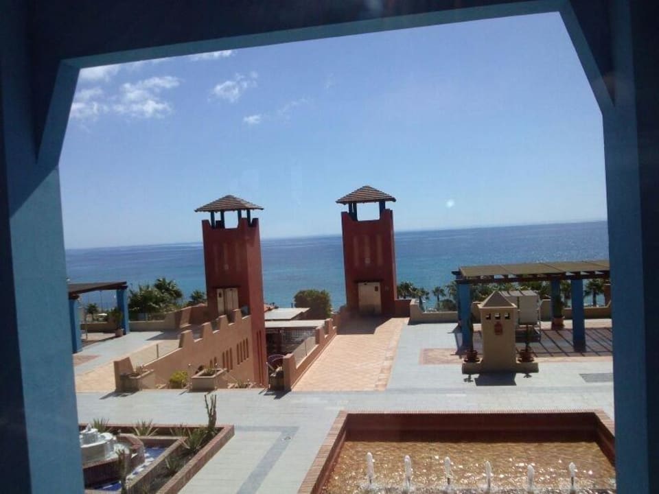 Blick aus der Rezeption H10 Tindaya