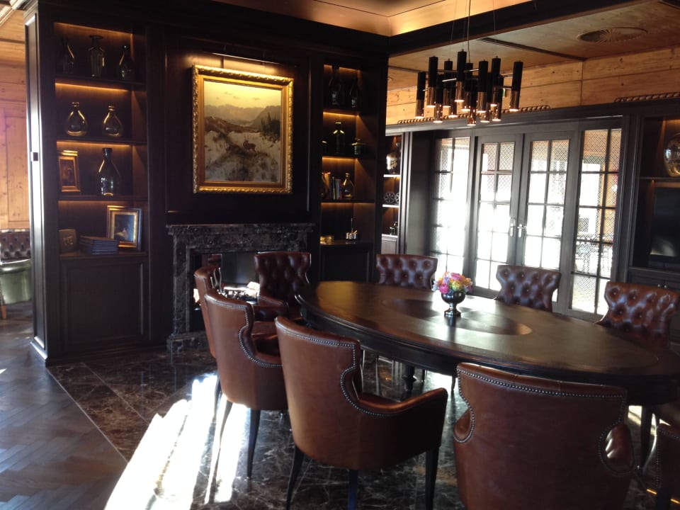 Der Rauchersalon Interalpen-Hotel Tyrol