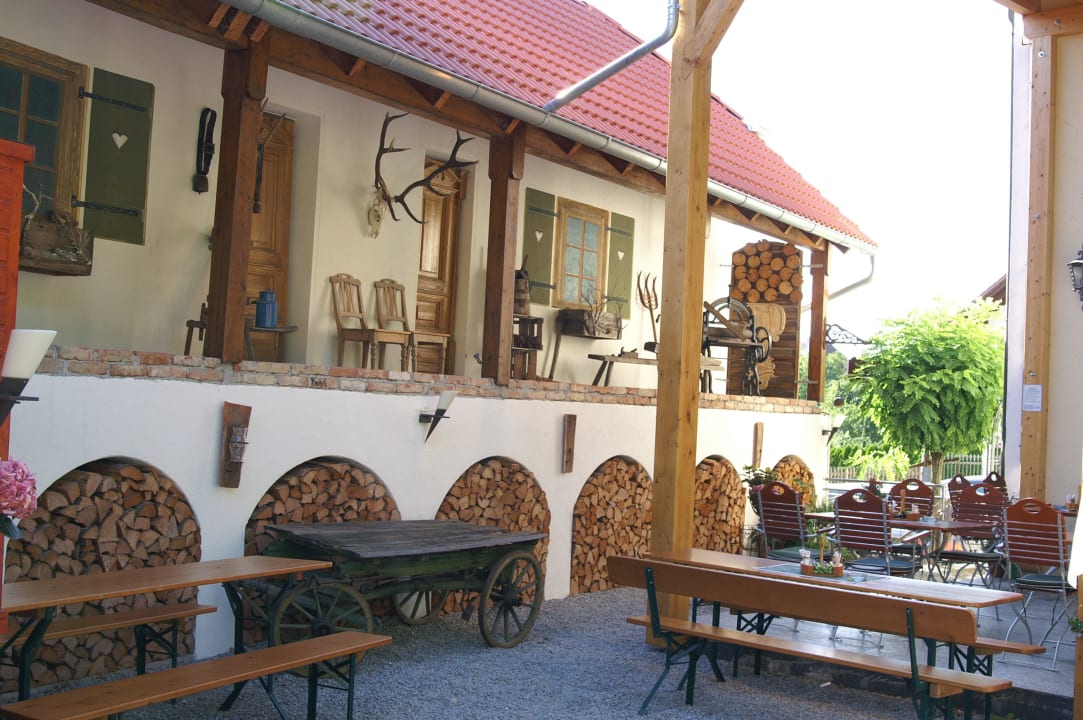 Biergarten Hotel Landhaus Krone Steinach