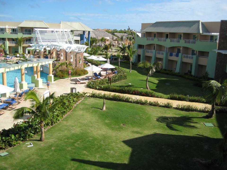 Blick vom Balkon Zimmer 7308 Royalton Splash Punta Cana