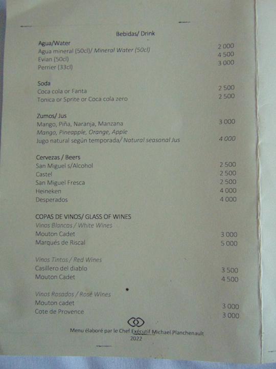 Gastro Sofitel Malabo Sipopo Le Golf