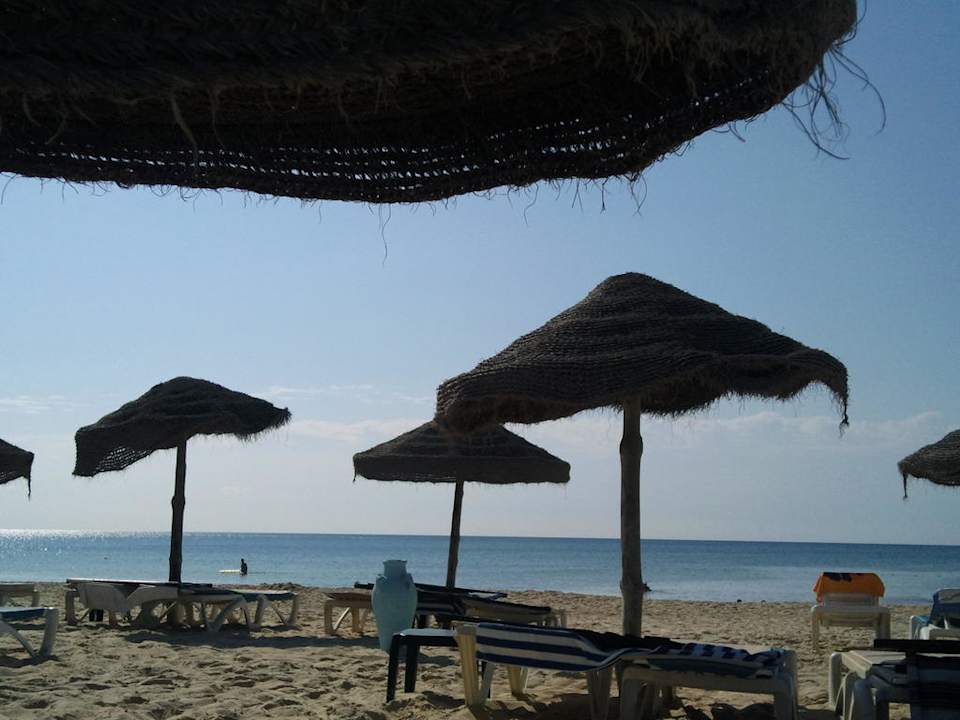 Strand des Hotels Hotel Paradis Palace