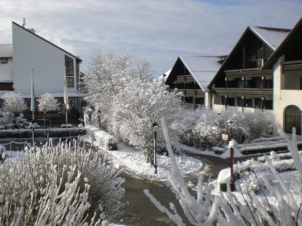 Balkonausblick Hotel Glockenspiel Poseidontherme