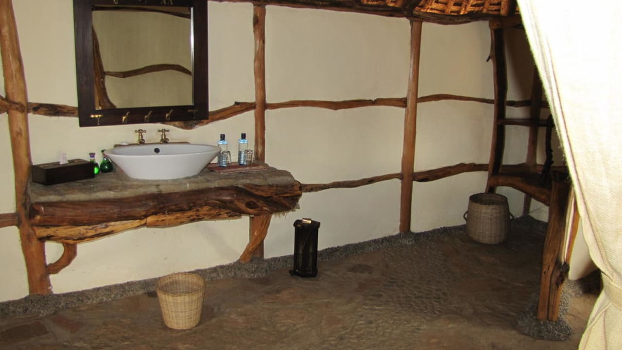 Badezimmer Satao Elerai Camp