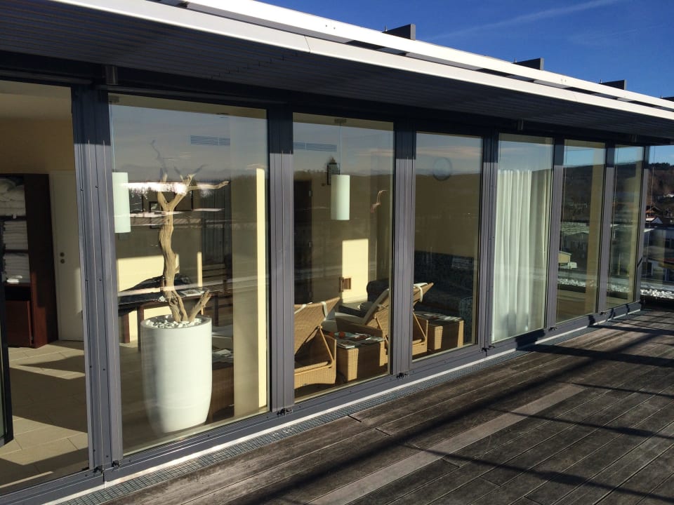 Sauna Terrasse Hotel Vier Jahreszeiten Starnberg