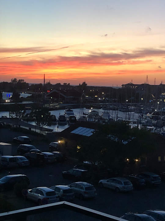 Ausblick Hafenhotel Meereszeiten