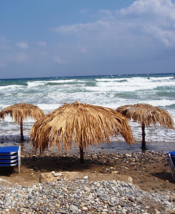 Pláž hotelu MARI BEACH Hotel Mari Beach