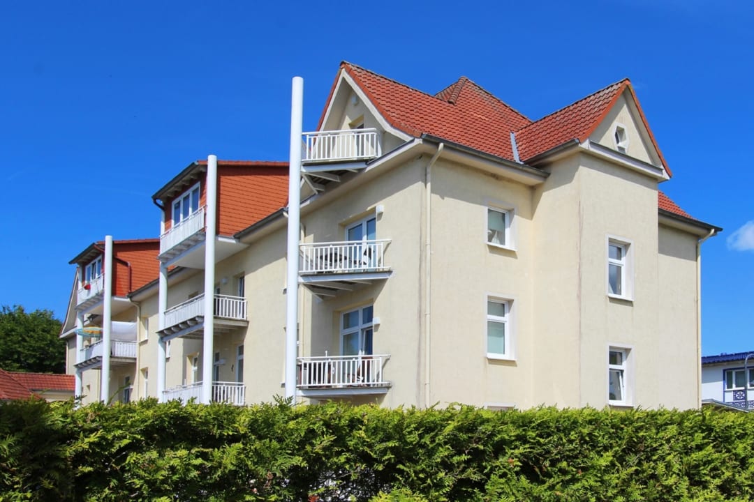 Außenansicht Haus Godewind Wohnung 8 - Paradies Rügen