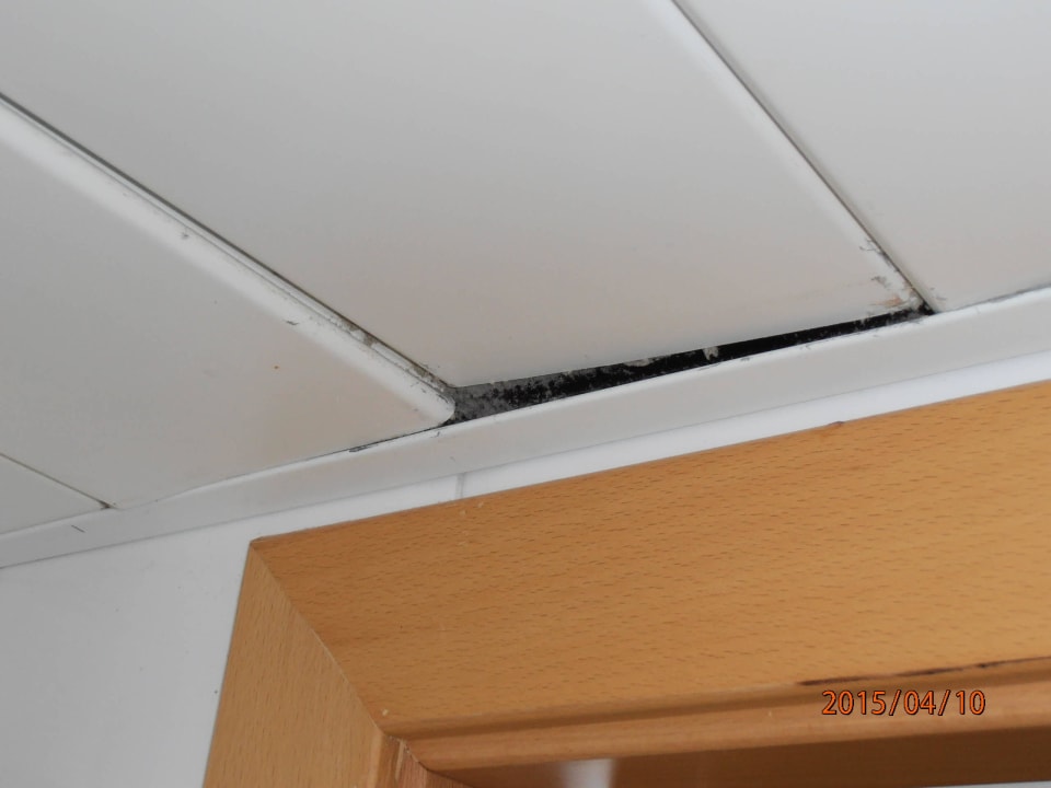 "Schimmel an Decke im Bad" MUR Bungalows Parque Romantico Gran Canaria