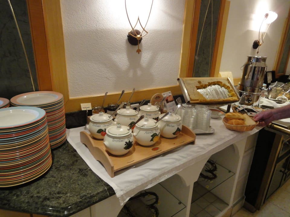 Marmeladenauswahl Wellnessresort Vier Jahreszeiten