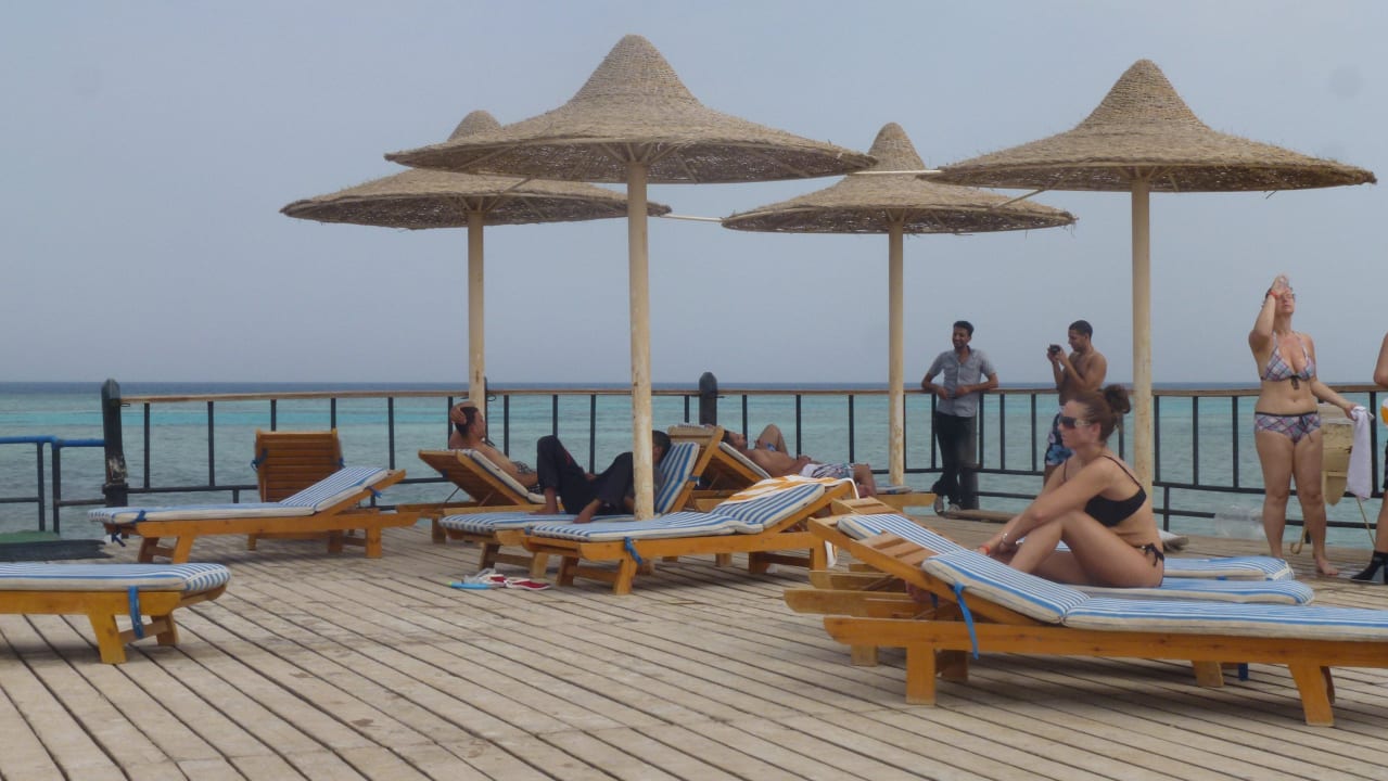 Auf dem Steg  Stella Garden Resort & Spa, Makadi Bay