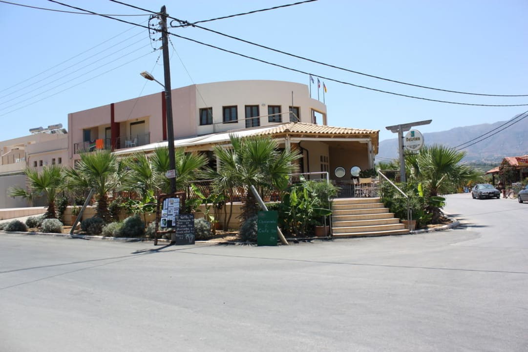 Eingang Delfina Boutique Hotel