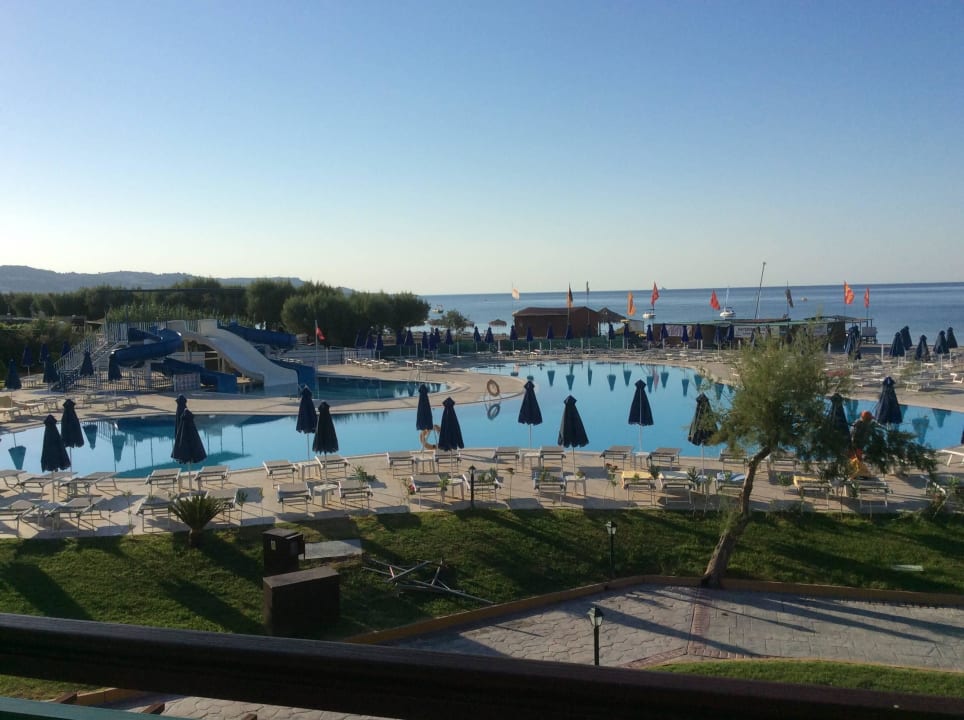 Pool und Meer vom Zimmer aus Lindos Princess Beach Resort & Spa