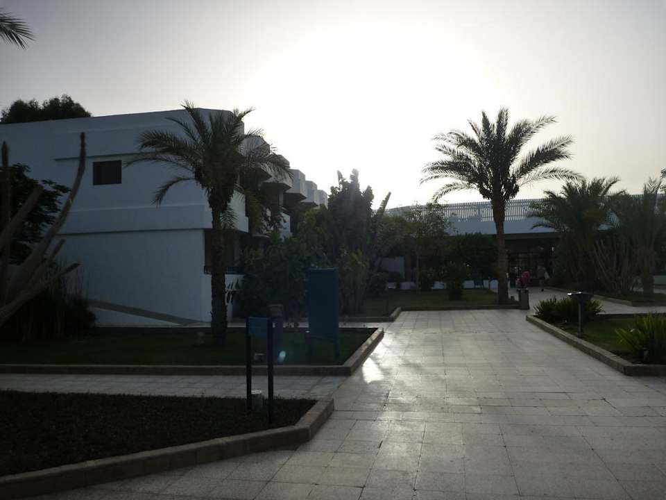 Haupthaus mit Rezeption Ghazala Beach