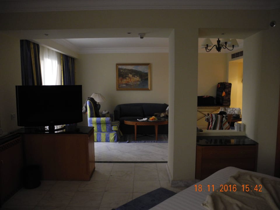 Blick in Wohnbereich Old Palace Resort Sahl Hasheesh