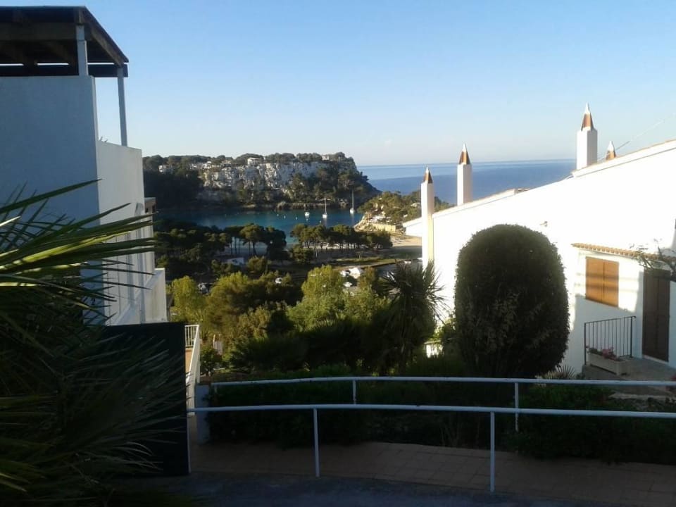 Erhöhter Blick auf die Cala Galdana Minura Cala Galdana & Apartamentos d'Aljandartos d'Aljandar