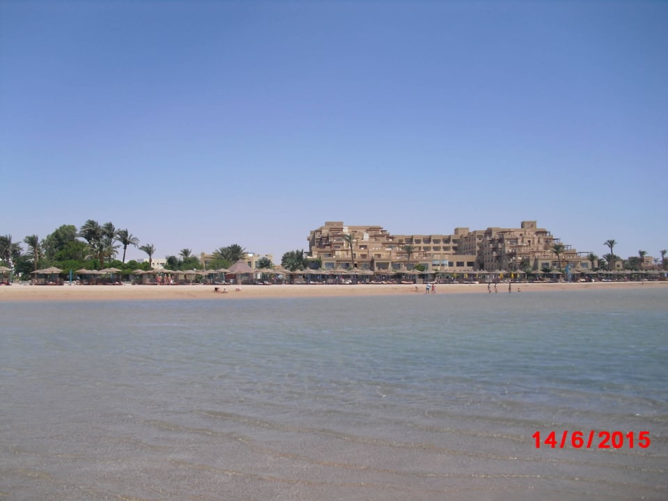 Hotel v. Meer aus gesehen Imperial Shams Abu Soma