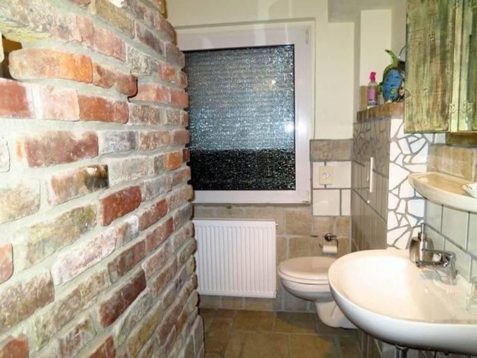 Ansicht v. Bad / WC Bereich Mein Domizil Hotel